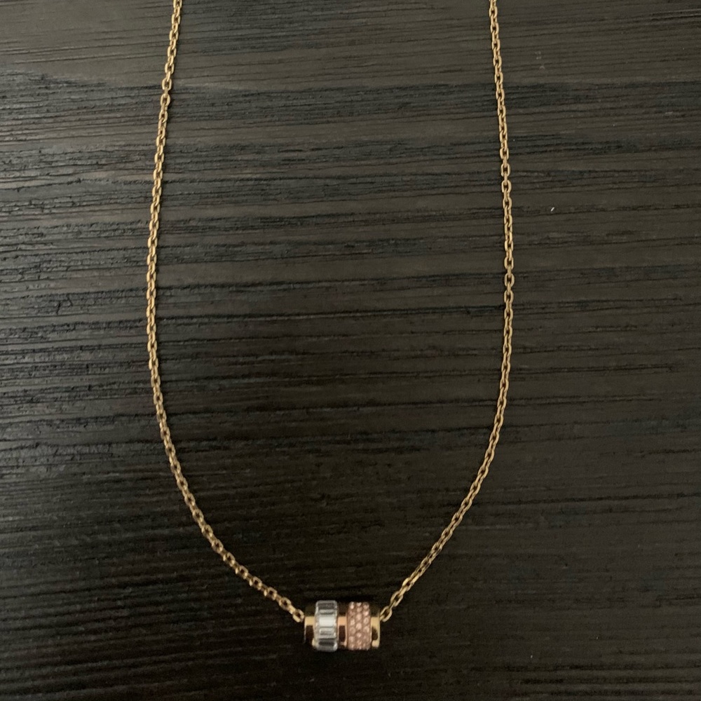 Michael Kors Gold/Rose gold necklace